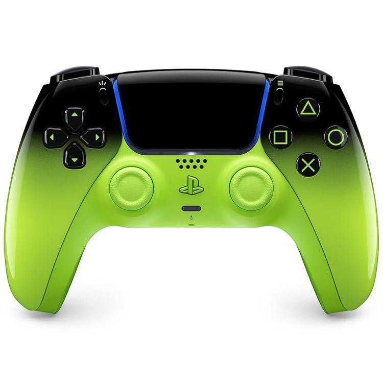 دسته Ps5 نسخه محدود Hyperpopرنگ Remix Green